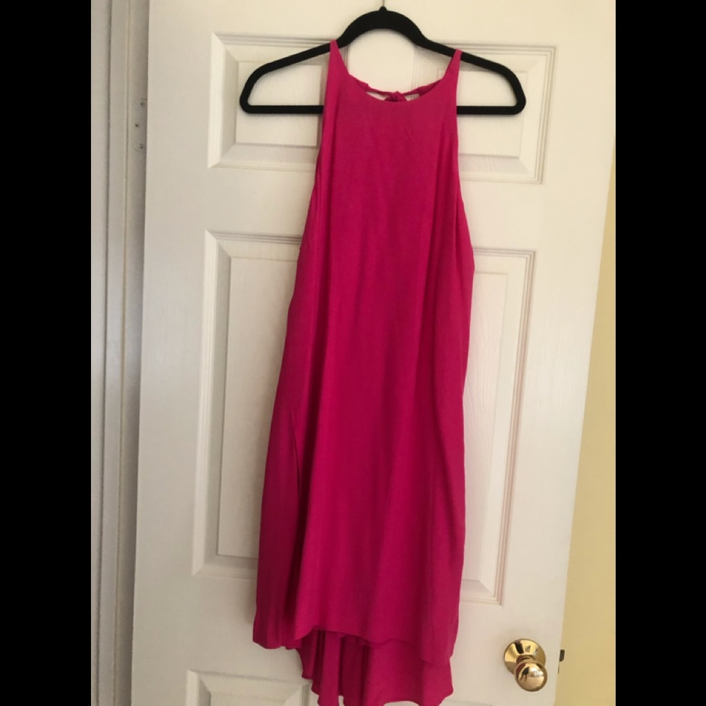 Gorgeous Fushia Rachel Roy dress with tie in back.  Brand new, never worn.